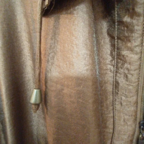 Ruby Rd Women's Metallic Bronze Jacket - Picture 7 of 13